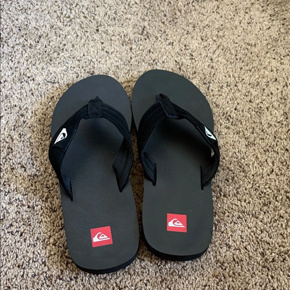 Quiksilver Dark Sandals with Logo - Picture 4 of 4